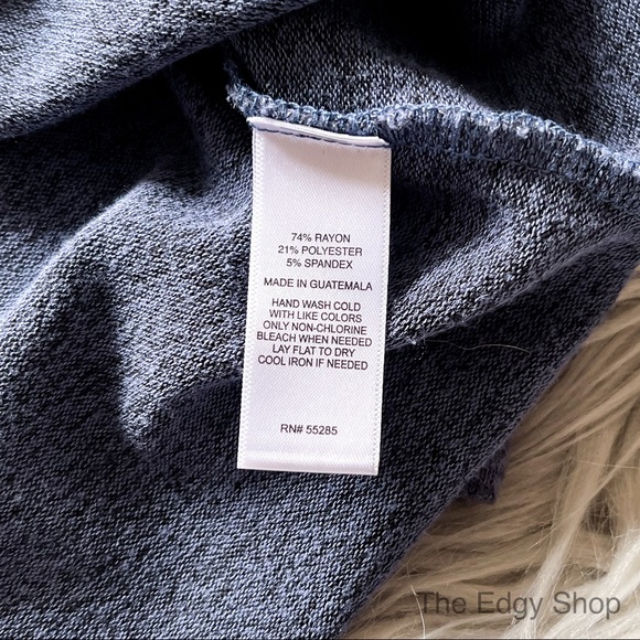 Express | One Eleven Plush Jersey V-Neck Tee - Picture 5 of 6